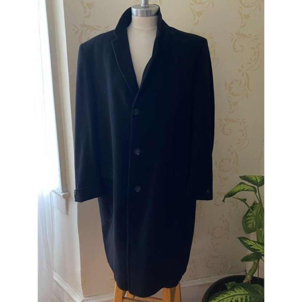 Gold Circle 100% Cashmere Men’s Overcoat